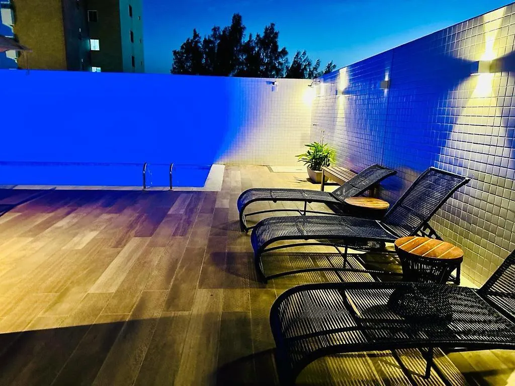 شقة Lindo Apartamento Com Vista Mar - Aquarius Residence فورتاليز